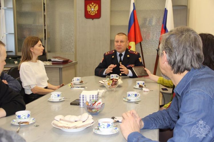 В День создания подразделений по взаимодействию со СМИ Росгвардии начальник территориального органа встретился с представителями региональных  средств массовой информации