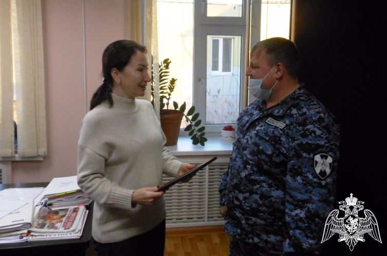Росгвардия поздравила журналистов с Днём российской печати в Тюменской области