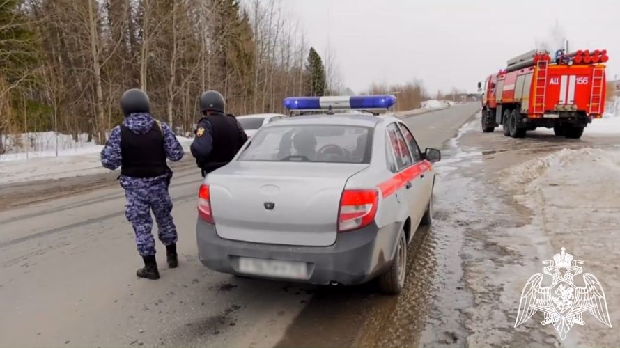 Росгвардия приняла участие в межведомственном учении в Тюменской области (видео)