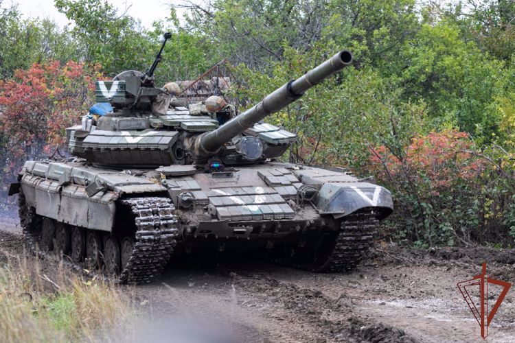 Спецназовцы Росгвардии поставили в боевой строй трофейный танк
