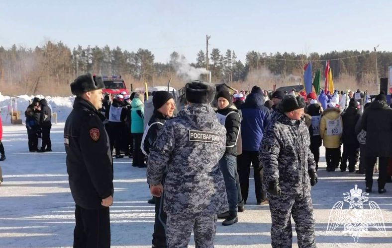 Росгвардейцы в Тюменской области приняли участие и обеспечили безопасность «Лыжни России 2023»