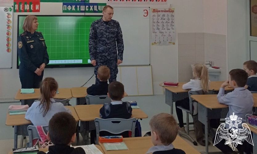 Патриотические мероприятия в рамках «Недели мужества» проводят росгвардейцы в Тюменской области