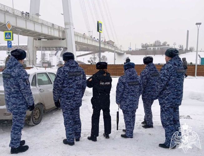 В День защитника Отечества Росгвардия обеспечила безопасность праздничных мероприятий в Тюменской области