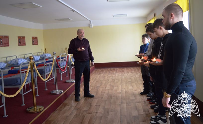 Патриотические мероприятия в рамках «Недели мужества» проводят росгвардейцы в Тюменской области