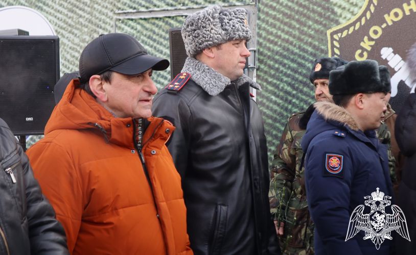 Патриотические мероприятия в рамках «Недели мужества» проводят росгвардейцы в Тюменской области