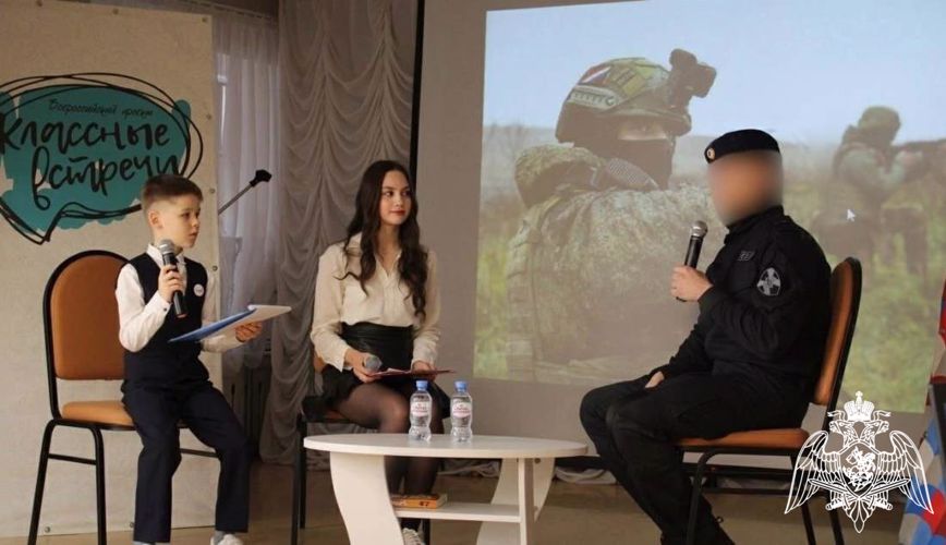 Патриотические мероприятия в рамках «Недели мужества» проводят росгвардейцы в Тюменской области