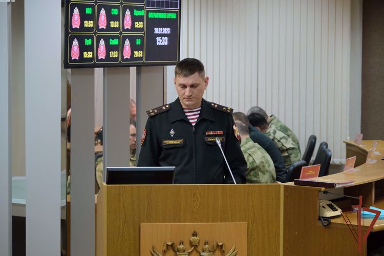 Заседание научно-практической секции состоялось в Уральском округе Росгвардии
