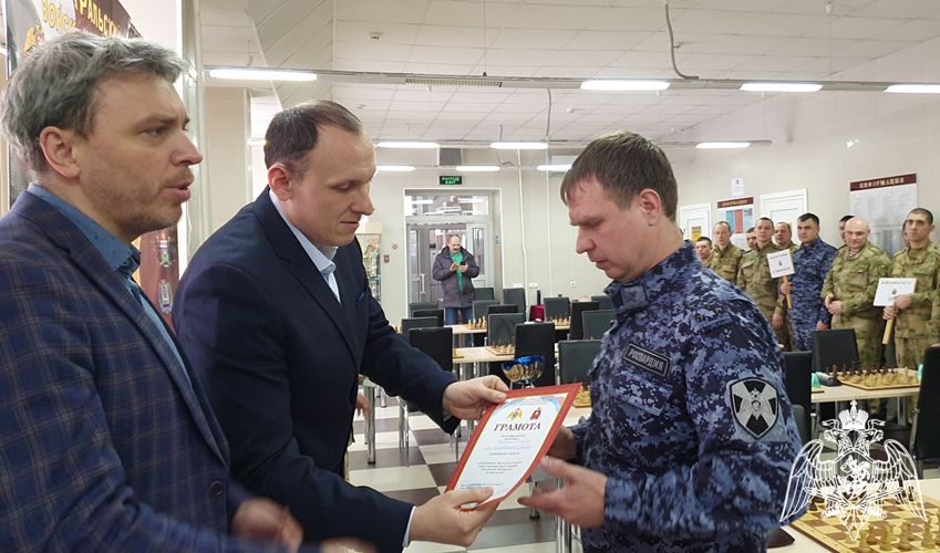 Чемпионат Уральского округа Росгвардии по шахматам состоялся в Тюмени