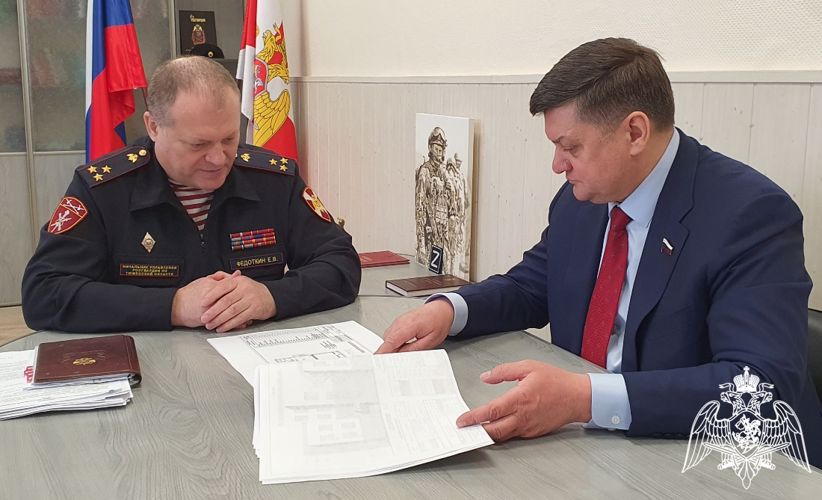 В Тюмени состоялась рабочая встреча начальника терроргана Росгвардии и депутата Государственной Думы