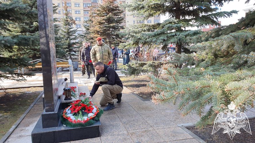 Военнослужащие и сотрудники Росгвардии в Тюменской области отмечают профессиональный праздник 