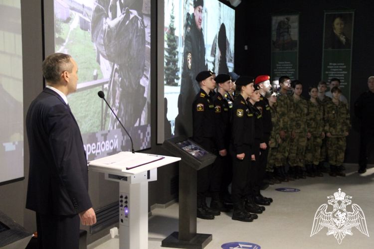 Церемония открытия ведомственного мультимедиа-проекта «Росгвардия. Всегда на страже» состоялась в Тюмени