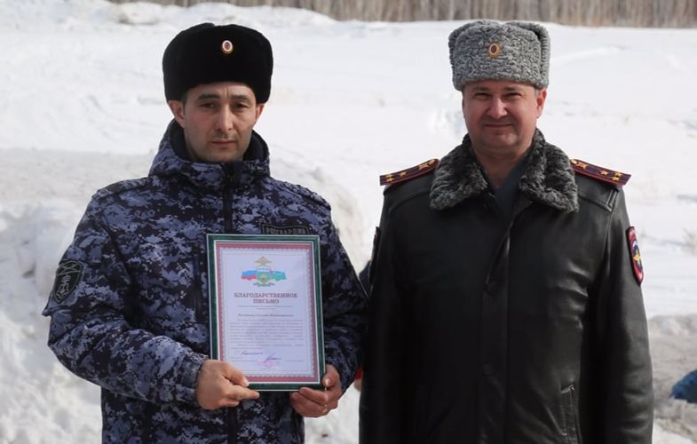 Команды Росгвардии в Тюмени приняли участие в зимнем конкурсе профессионального мастерства, посвященном памяти капитана милиции Вадима Колпащикова 