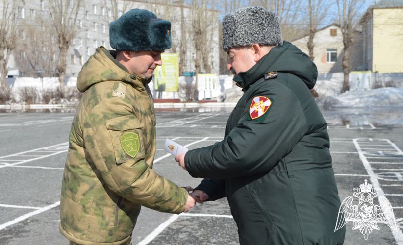В День Росгвардии в кинологическом центре Уральского округа Росгвардии состоялись торжественные и памятные мероприятия