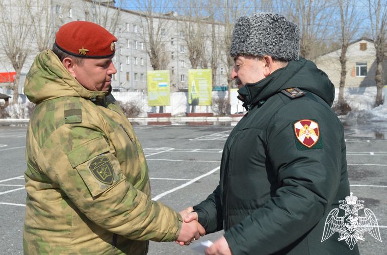 В День Росгвардии в кинологическом центре Уральского округа Росгвардии состоялись торжественные и памятные мероприятия