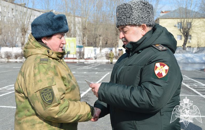 В День Росгвардии в кинологическом центре Уральского округа Росгвардии состоялись торжественные и памятные мероприятия