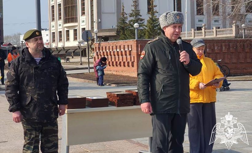 Военнослужащие и сотрудники Росгвардии в Тюменской области отмечают профессиональный праздник 