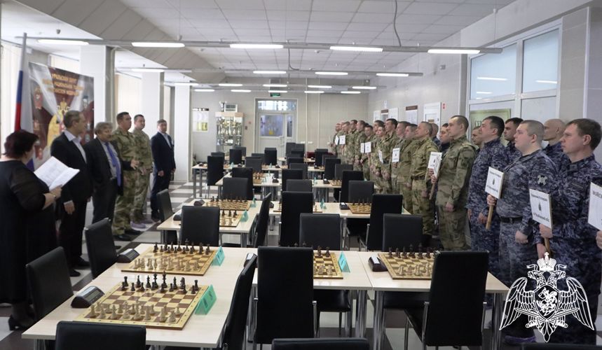 Чемпионат Уральского округа Росгвардии по шахматам состоялся в Тюмени