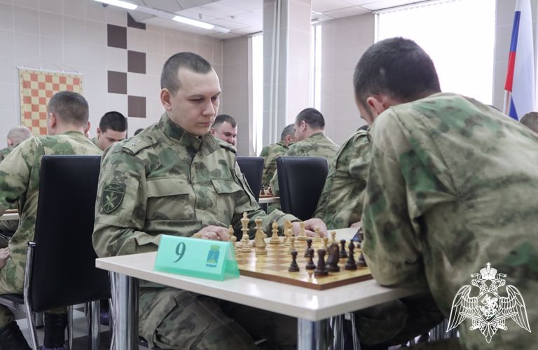 Чемпионат Уральского округа Росгвардии по шахматам состоялся в Тюмени