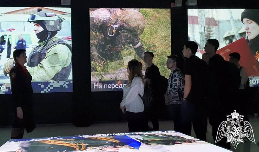 Мультимедийный проект «Росгвардия. Всегда на страже» завершил свою работу в Тюмени