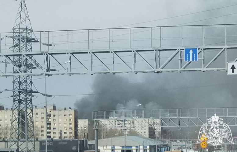 Сотрудники Росгвардии оказали содействие спасателям при ликвидации пожара в Тюмени