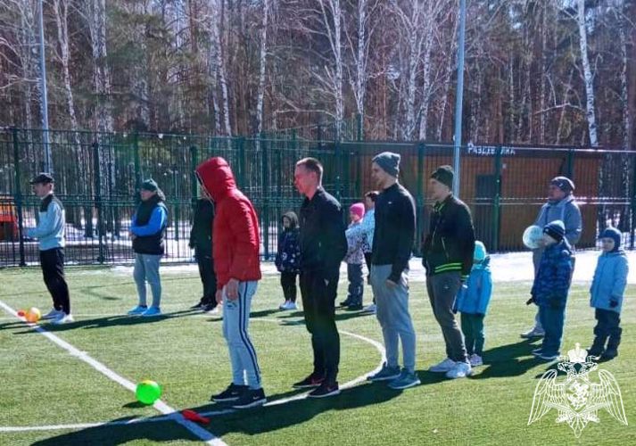 Спортивная эстафета сотрудников вневедомственной охраны и членов их семей состоялась в Тюмени