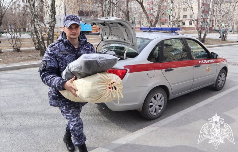 Акция «Росгвардия – войска мира и добра» продолжается в Тюменской области