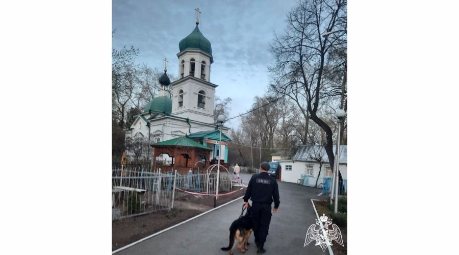 Росгвардия обеспечила безопасность празднования православной Пасхи в Тюменской области