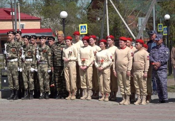 Росгвардейцы и кадеты в Тюменской области участвуют в военно-патриотических мероприятиях 