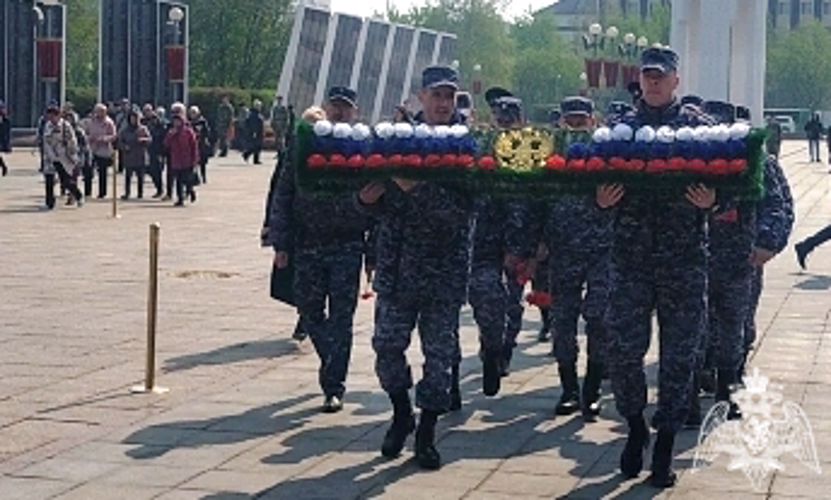 Начальник Управления Росгвардии по Тюменской области почтил память павших героев Великой Отечественной войны