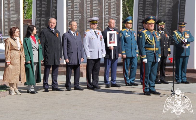 В День Победы начальник Управления Росгвардии по Тюменской области принял участие в региональных торжественных мероприятиях  