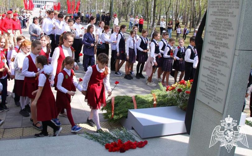 В рамках празднования Дня Победы росгвардейцы в Тюменской области провели десятки военно-патриотических мероприятий