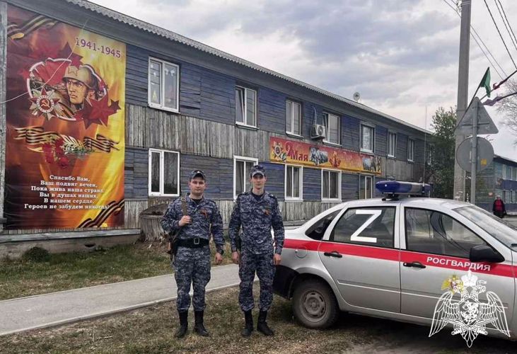 Росгвардия обеспечила безопасность празднования Дня Победы в Тюменской области 