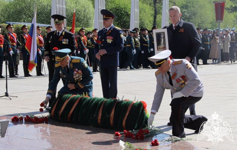 В День Победы начальник Управления Росгвардии по Тюменской области принял участие в региональных торжественных мероприятиях  