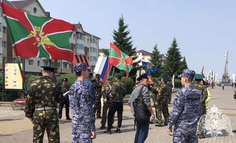 Росгвардия приняла участие в обеспечении безопасности в Тюменской области во время проведения мероприятий посвящённых Дню пограничника 