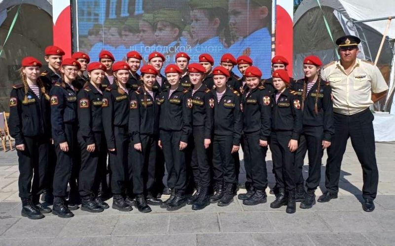 Росгвардейцы и кадеты в Тюменской области участвуют в военно-патриотических мероприятиях 