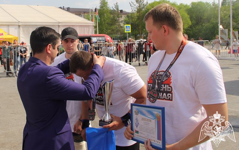 Росгвардейцы стали серебряными призёрами ежегодного спортивного фестиваля в Тюмени