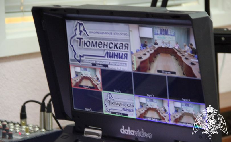 Офицеры Росгвардии в Тюмени рассказали журналистам об обеспечении общественной безопасности и правопорядка в летний период