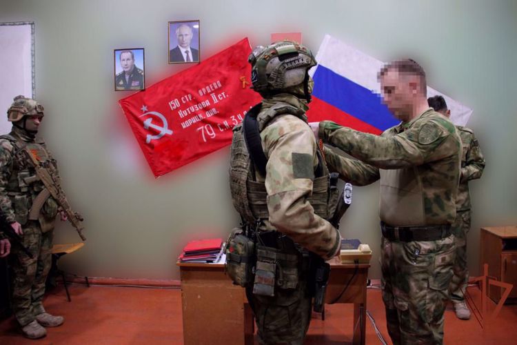 Росгвардейцы в Запорожской и Херсонской областях провели ряд посвященных Великой Победе мероприятий