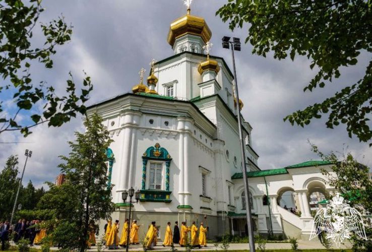 Росгвардия обеспечила безопасность визита Патриарха Московского и всея Руси Кирилла в Тюменскую область