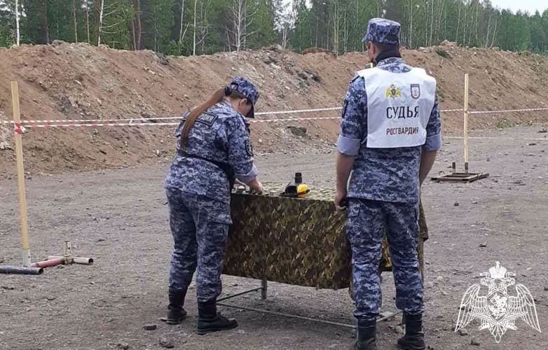 Чемпионат по стрельбе завершился в Уральском округе Росгвардии