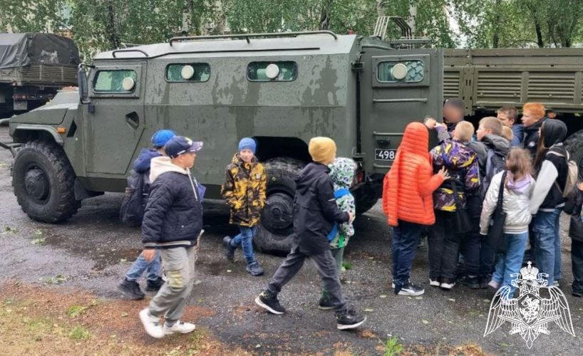 Ведомственная акция «Каникулы с Росгвардией» продолжается в Тюменской области
