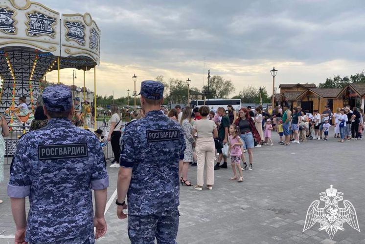 Росгвардия обеспечила безопасность в Тюменской области во время проведения мероприятий в День защиты детей