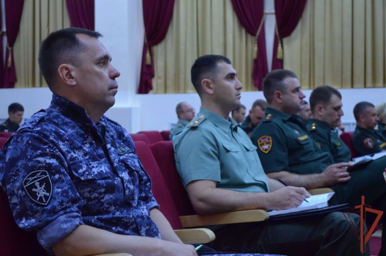 В Уральском округе Росгвардии состоялся сбор с руководителями правовых подразделений