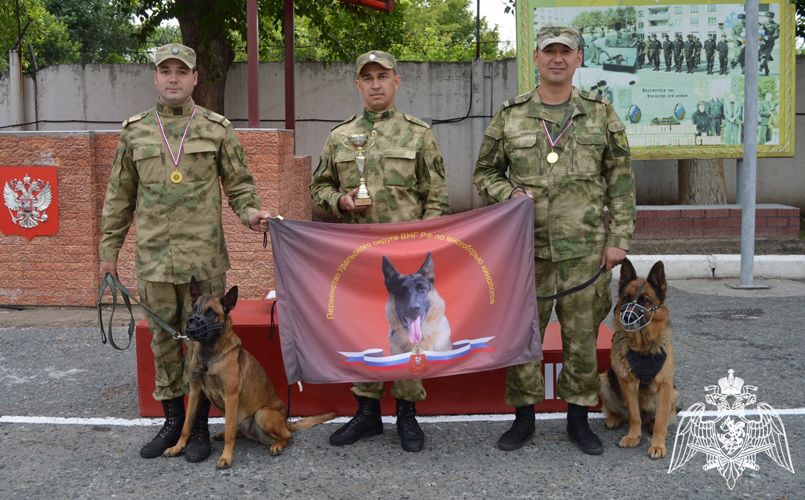 Чемпионат Уральского округа Росгвардии по многоборью кинологов завершился в Тюмени