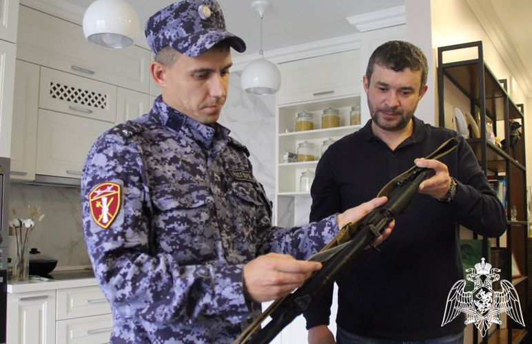 Росгвардия провела оперативно-профилактическое мероприятие «Арсенал» в Тюменской области