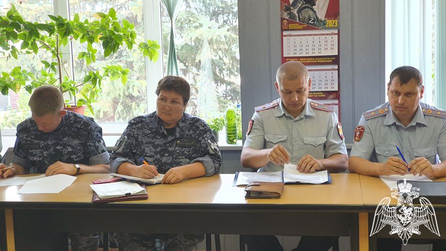 Вневедомственная охрана Росгвардии в Тюменской области подвела итоги служебной деятельности за полугодие