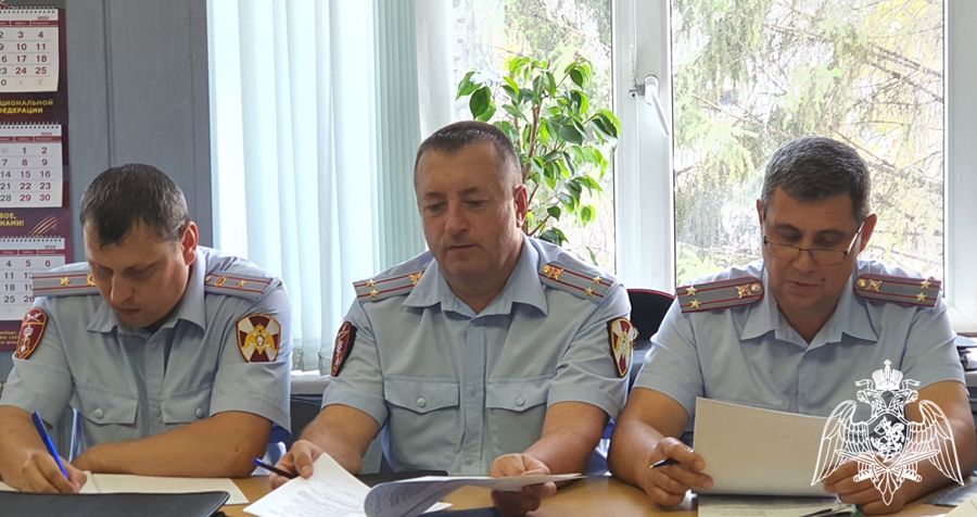 Вневедомственная охрана Росгвардии в Тюменской области подвела итоги служебной деятельности за полугодие