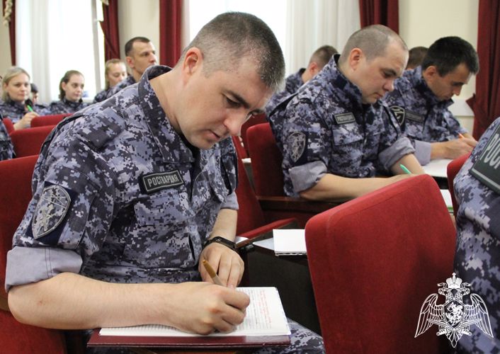 К летнему периоду подготовки приступили росгвардейцы в Тюменской области