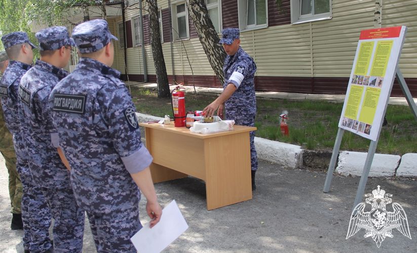 К летнему периоду подготовки приступили росгвардейцы в Тюменской области
