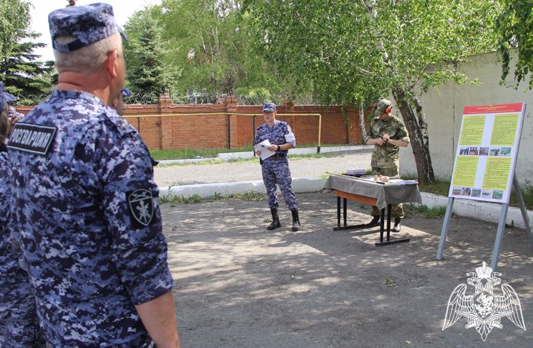 К летнему периоду подготовки приступили росгвардейцы в Тюменской области